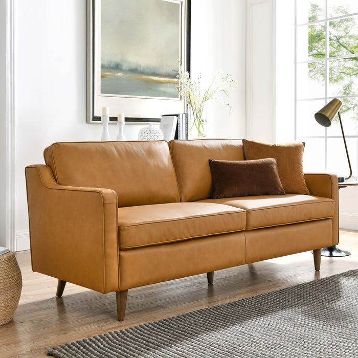 Impart Genuine Leather Sofa - view 9