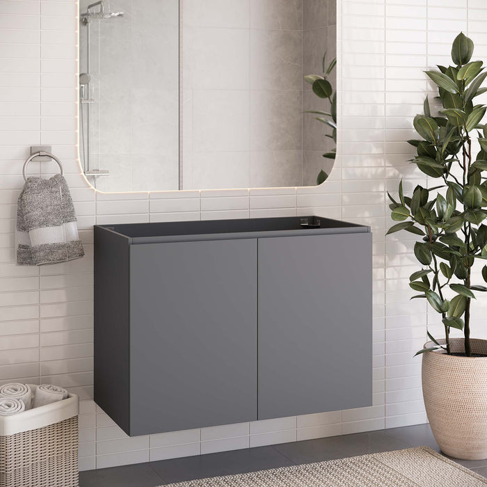 Bryn Wall-Mount Bathroom Cabinet Basin Not Included