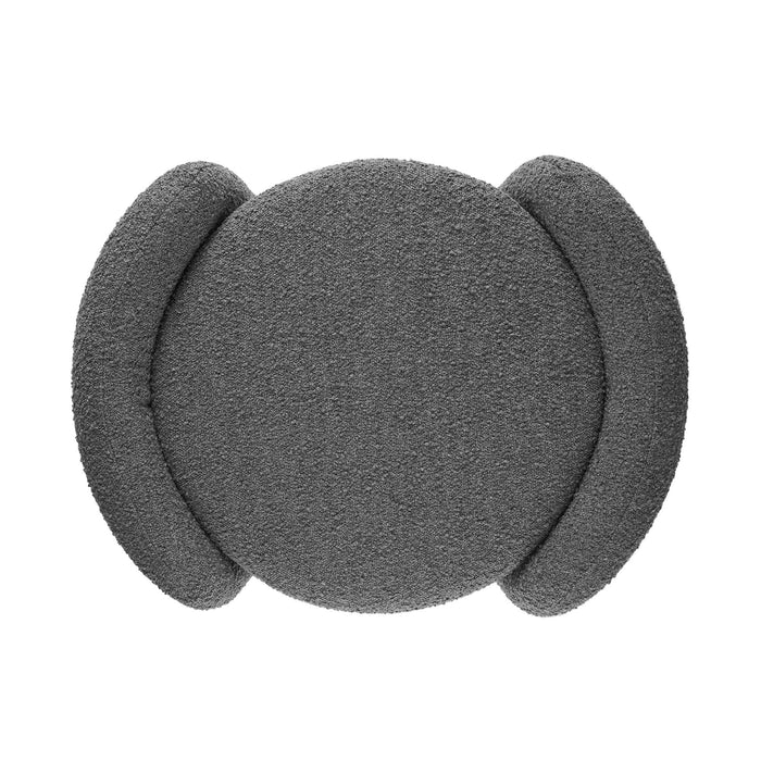 Modway Nebula Boucle Upholstered Ottoman Living Room Furniture - Features