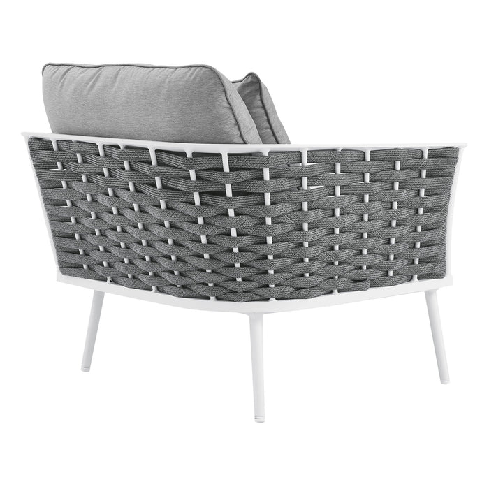 Stance Outdoor Patio Aluminum Left-Facing Armchair - view 6