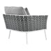 Stance Outdoor Patio Aluminum Left-Facing Armchair - view 6