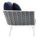 Stance Outdoor Patio Aluminum Left-Facing Armchair - view 13