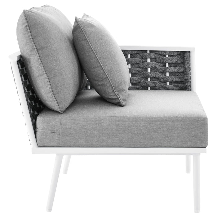 Stance Outdoor Patio Aluminum Right-Facing Armchair - view 5