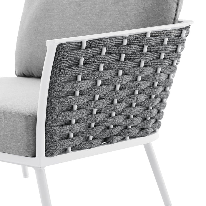 Stance Outdoor Patio Aluminum Right-Facing Armchair - view 8