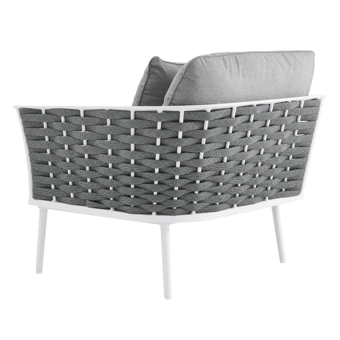 Stance Outdoor Patio Aluminum Right-Facing Armchair - view 6