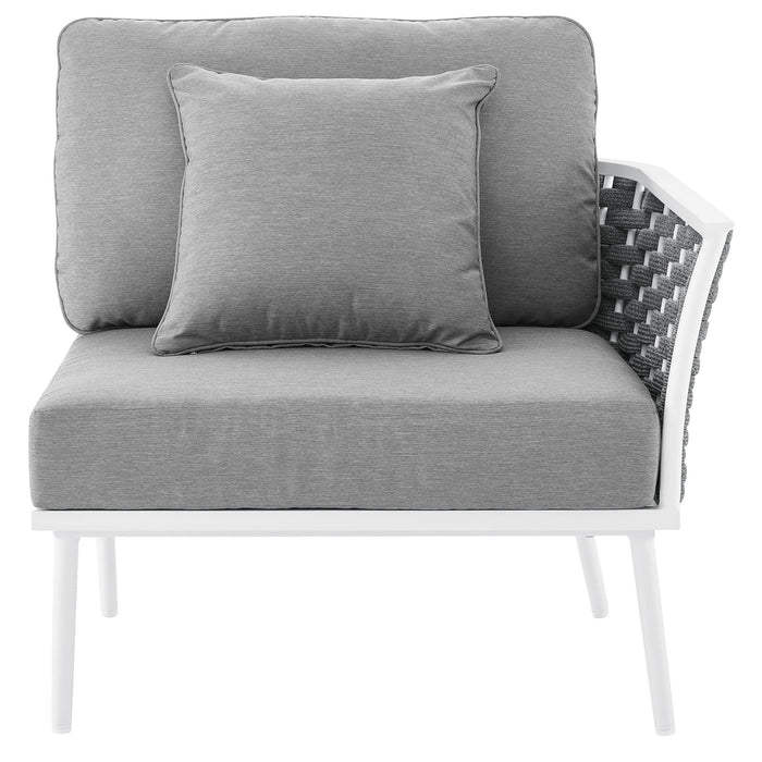 Stance Outdoor Patio Aluminum Right-Facing Armchair - view 7