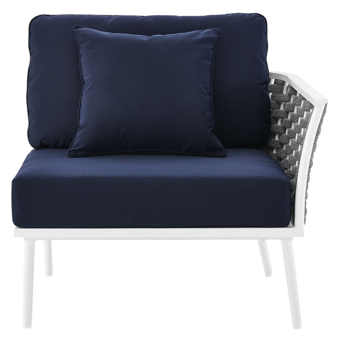 Stance Outdoor Patio Aluminum Right-Facing Armchair - view 15