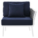 Stance Outdoor Patio Aluminum Right-Facing Armchair - view 15