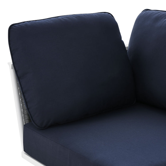 Stance Outdoor Patio Aluminum Corner Chair - view 14