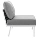 Stance Outdoor Patio Aluminum Armless Chair - view 5