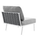 Stance Outdoor Patio Aluminum Armless Chair - view 6