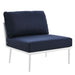 Stance Outdoor Patio Aluminum Armless Chair - view 10