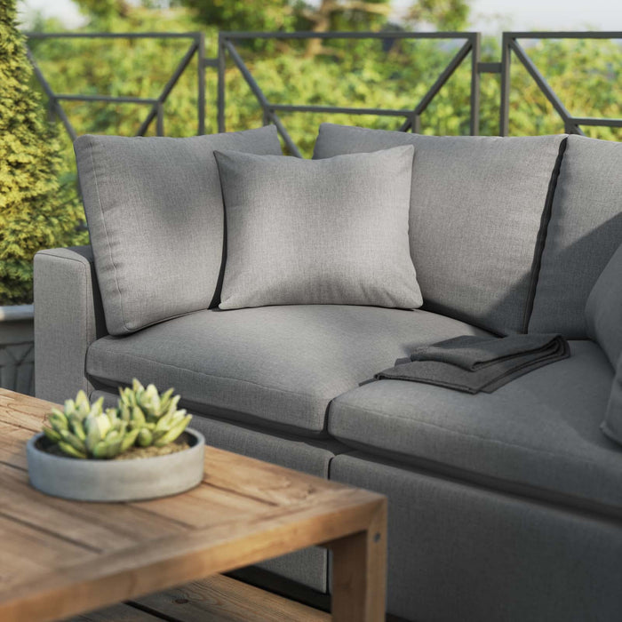 Commix Outdoor Patio Loveseat - Plush Cushions, All-Weather Design, Ideal for Relaxing and Entertaining