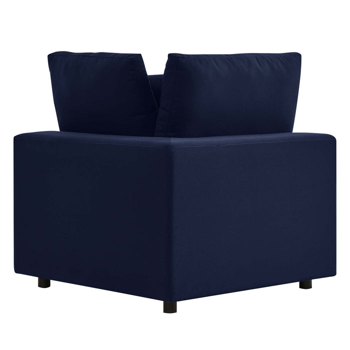 Commix Sunbrella® Outdoor Patio Loveseat Outdoor Patio Sectional by Modway - lifestyle in-use