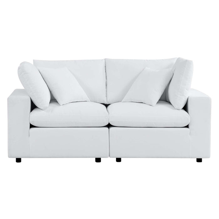 Commix Sunbrella® Outdoor Patio Loveseat Outdoor Patio Sectional by Modway - view 25