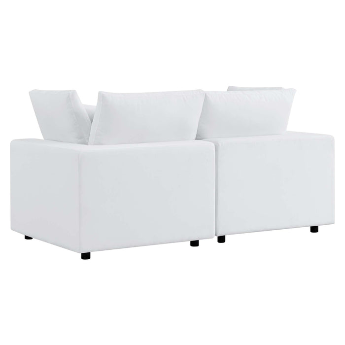 Commix Sunbrella® Outdoor Patio Loveseat Outdoor Patio Sectional by Modway - view 23