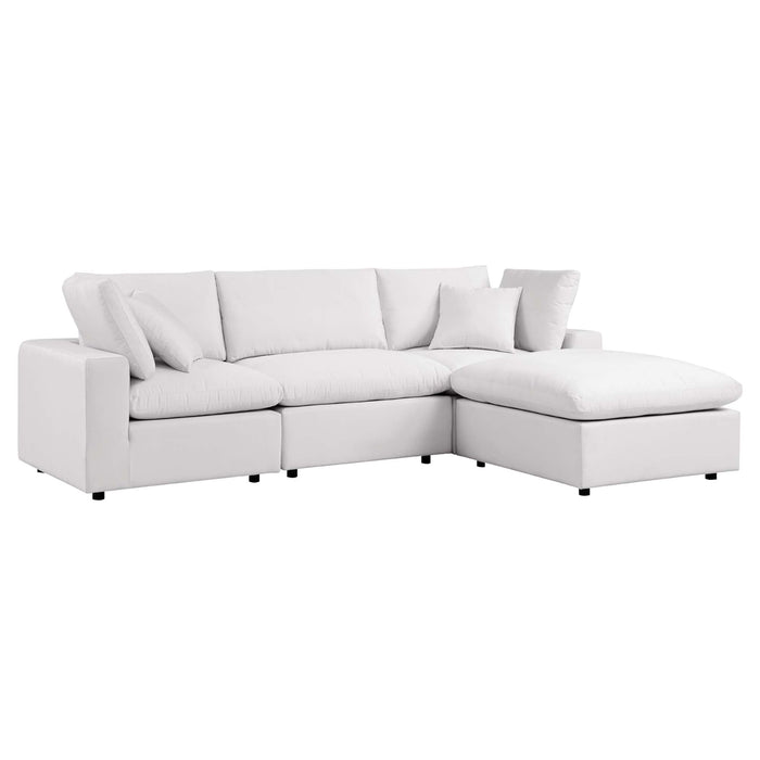 Commix 4-Piece Outdoor Patio Sectional Sofa by Modway - view 19