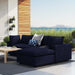 Commix 4-Piece Sunbrella® Outdoor Patio Sectional Sofa by Modway - front view