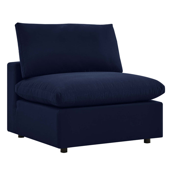 Commix 4-Piece Sunbrella® Outdoor Patio Sectional Sofa by Modway - back view