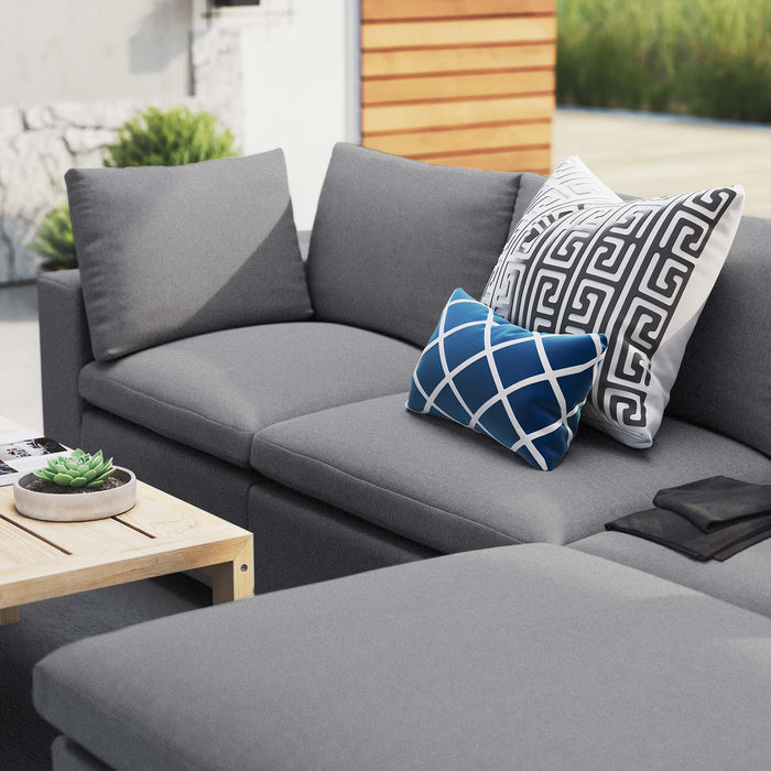 Commix 4-Piece Sunbrella® Outdoor Patio Sectional Sofa by Modway - view 18