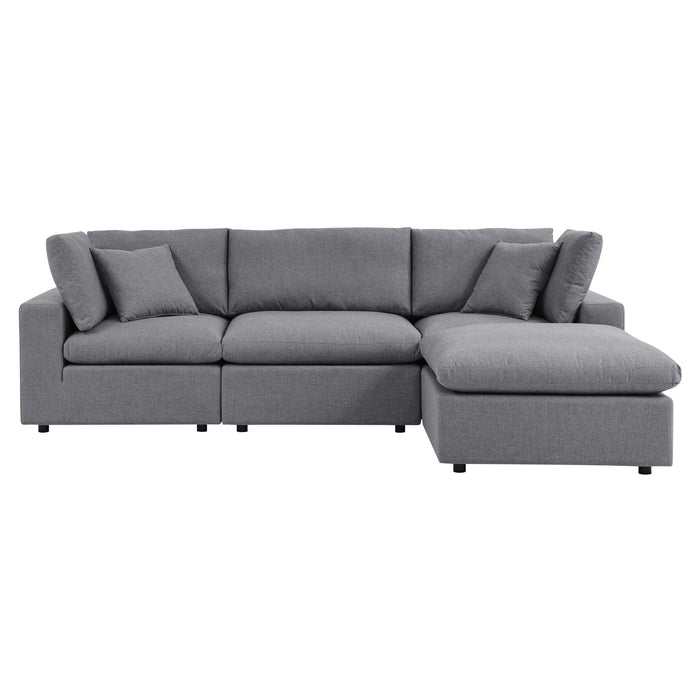 Commix 4-Piece Sunbrella® Outdoor Patio Sectional Sofa by Modway - view 25