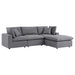 Commix 4-Piece Sunbrella® Outdoor Patio Sectional Sofa by Modway - view 19