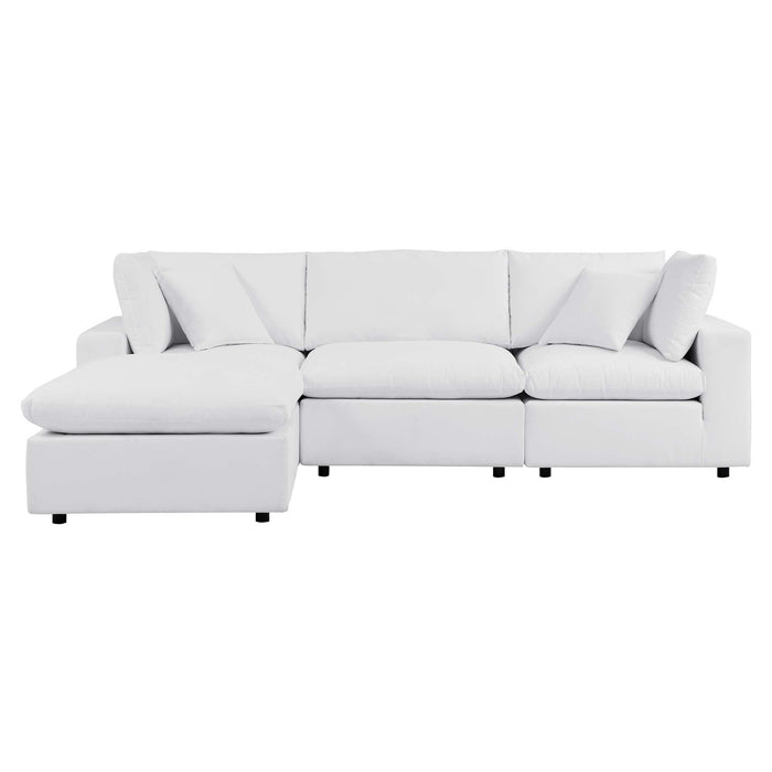 Commix 4-Piece Sunbrella® Outdoor Patio Sectional Sofa by Modway - view 30