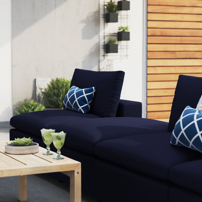 Commix 4-Piece Sunbrella® Outdoor Patio Sectional Sofa by Modway - view 19