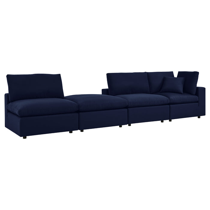 Commix 4-Piece Sunbrella® Outdoor Patio Sectional Sofa by Modway - view 17