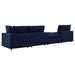 Commix 4-Piece Sunbrella® Outdoor Patio Sectional Sofa by Modway - view 26