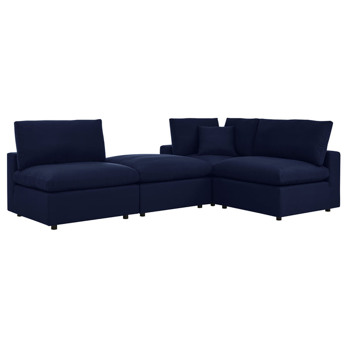 Commix 4-Piece Sunbrella® Outdoor Patio Sectional Sofa by Modway - view 20
