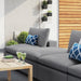 Commix 4-Piece Sunbrella® Outdoor Patio Sectional Sofa outdoor patio sectional seating detail