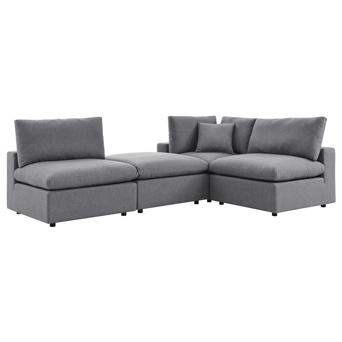 Commix 4-Piece Sunbrella® Outdoor Patio Sectional Sofa outdoor patio sectional