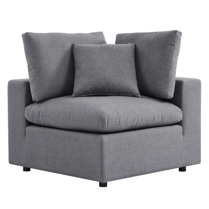 Commix 4-Piece Sunbrella® Outdoor Patio Sectional Sofa outdoor patio sectional detail close-up