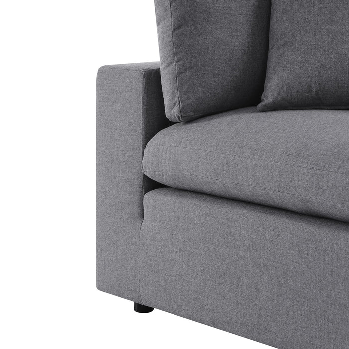 Commix 4-Piece Sunbrella® Outdoor Patio Sectional Sofa outdoor patio sectional side view