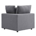 Commix 4-Piece Sunbrella® Outdoor Patio Sectional Sofa outdoor patio sectional angle view