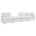 Commix 4-Piece Sunbrella® Outdoor Patio Sectional Sofa by Modway - angle view
