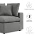 Commix 5-Piece Outdoor Patio Sectional Sofa by Modway - side view