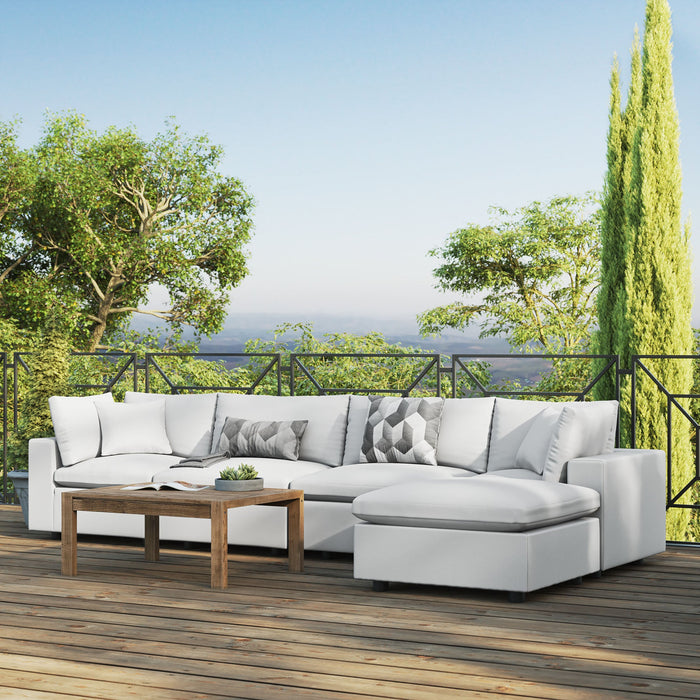 Commix 5-Piece Outdoor Patio Sectional Sofa by Modway - accessory view