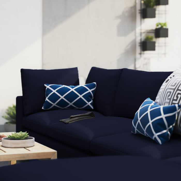 Commix 5-Piece Sunbrella® Outdoor Patio Sectional Sofa by Modway - view 16