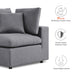 Commix 5-Piece Sunbrella® Outdoor Patio Sectional Sofa by Modway - side view
