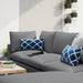 Commix 5-Piece Sunbrella® Outdoor Patio Sectional Sofa by Modway - detail close-up