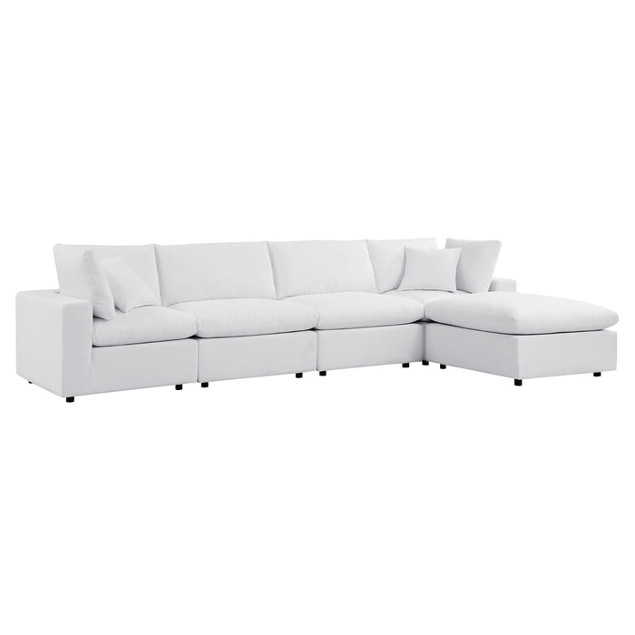 Commix 5-Piece Sunbrella® Outdoor Patio Sectional Sofa by Modway - view 26