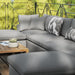 Commix 6-Piece Outdoor Patio Sectional Sofa by Modway - detail close-up