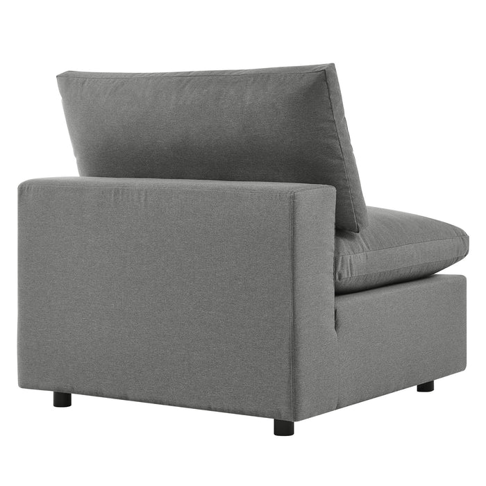 Commix 6-Piece Outdoor Patio Sectional Sofa by Modway - alternate view