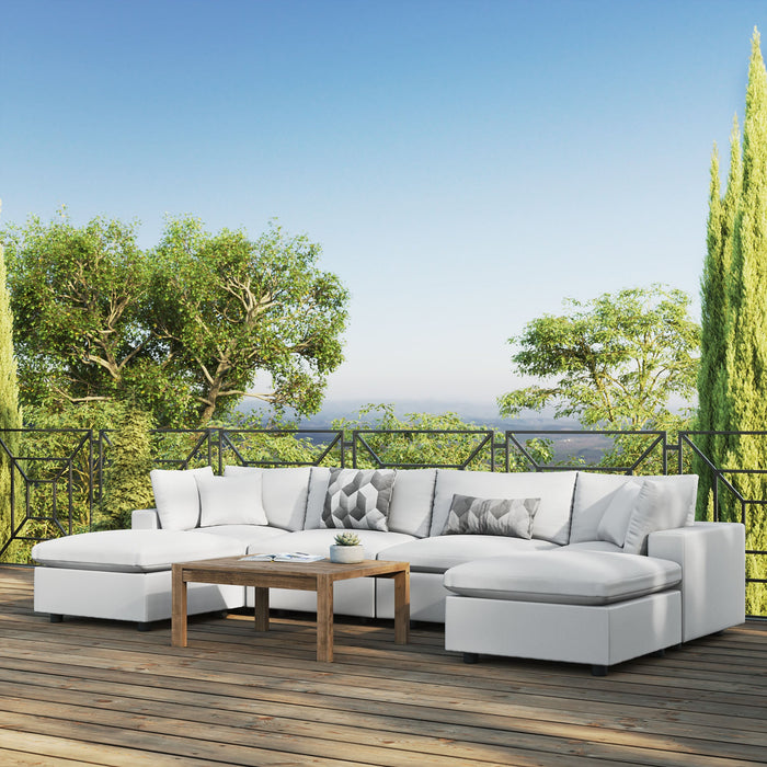Commix 6-Piece Outdoor Patio Sectional Sofa by Modway - accessory view