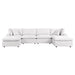 Commix 6-Piece Outdoor Patio Sectional Sofa by Modway - installation view