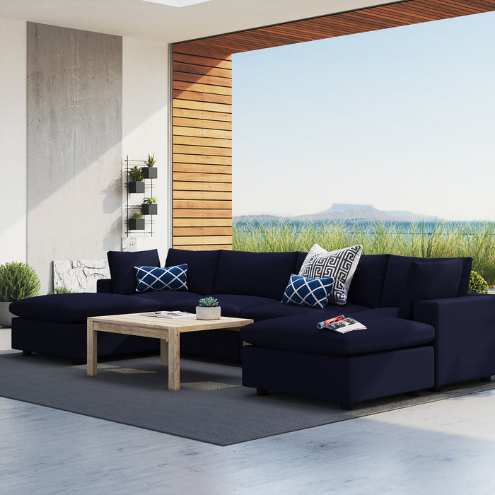 Commix 6-Piece Sunbrella® Outdoor Patio Sectional Sofa by Modway - accessory view