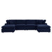 Commix 6-Piece Sunbrella® Outdoor Patio Sectional Sofa by Modway - installation view