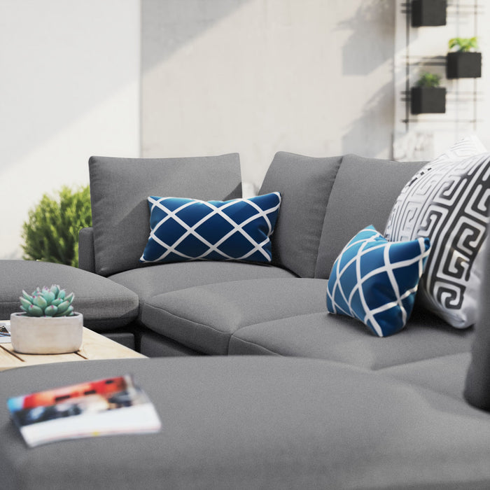 Commix 6-Piece Sunbrella® Outdoor Patio Sectional Sofa by Modway - view 28